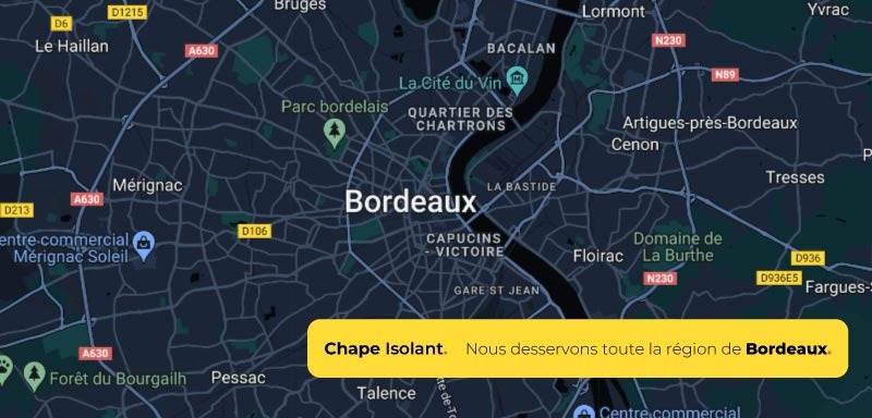 Chape Isolant Bordeaux